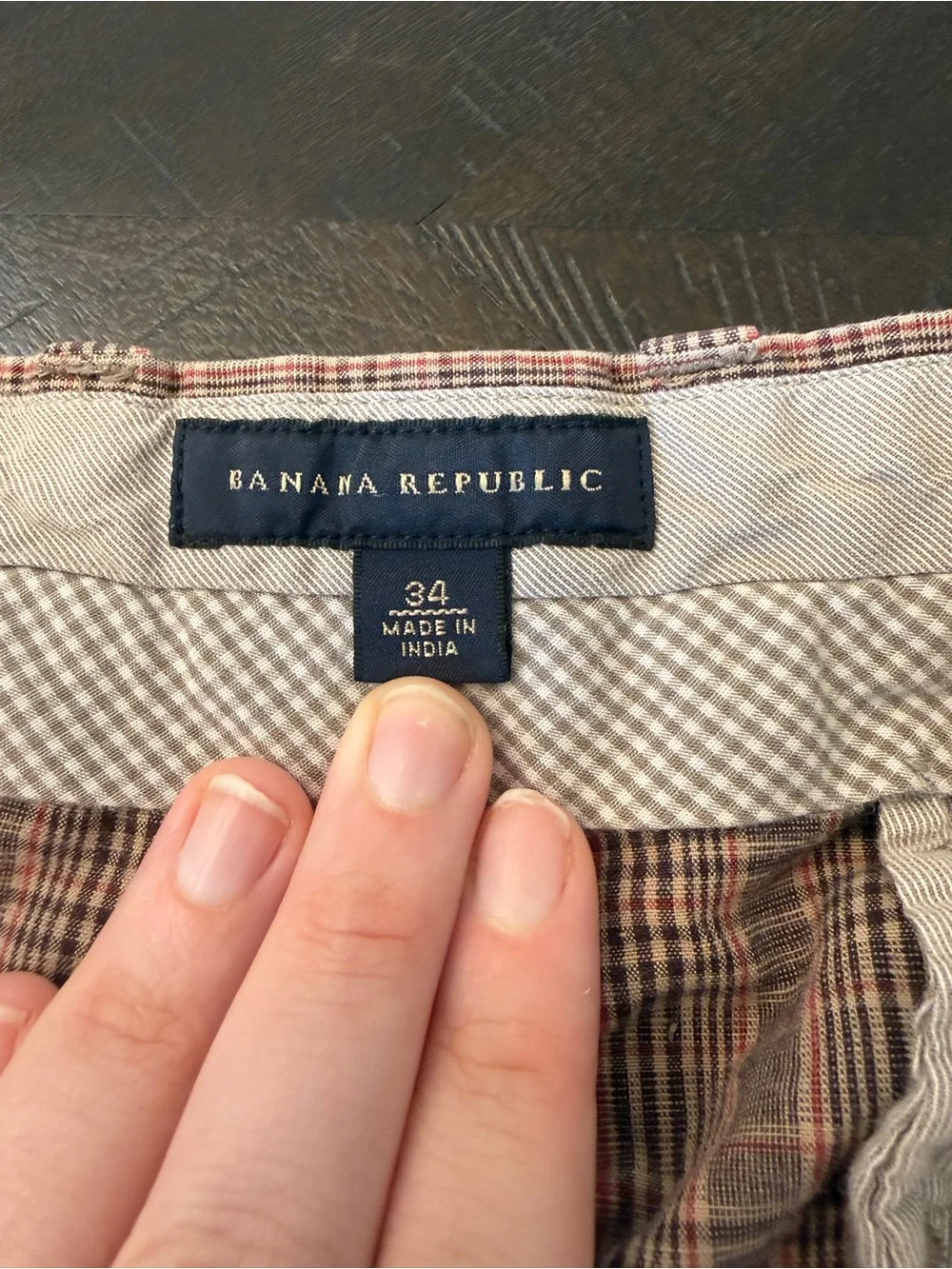 🧭 Preppy & Classic! Banana Republic Plaid Summer Chino Shorts